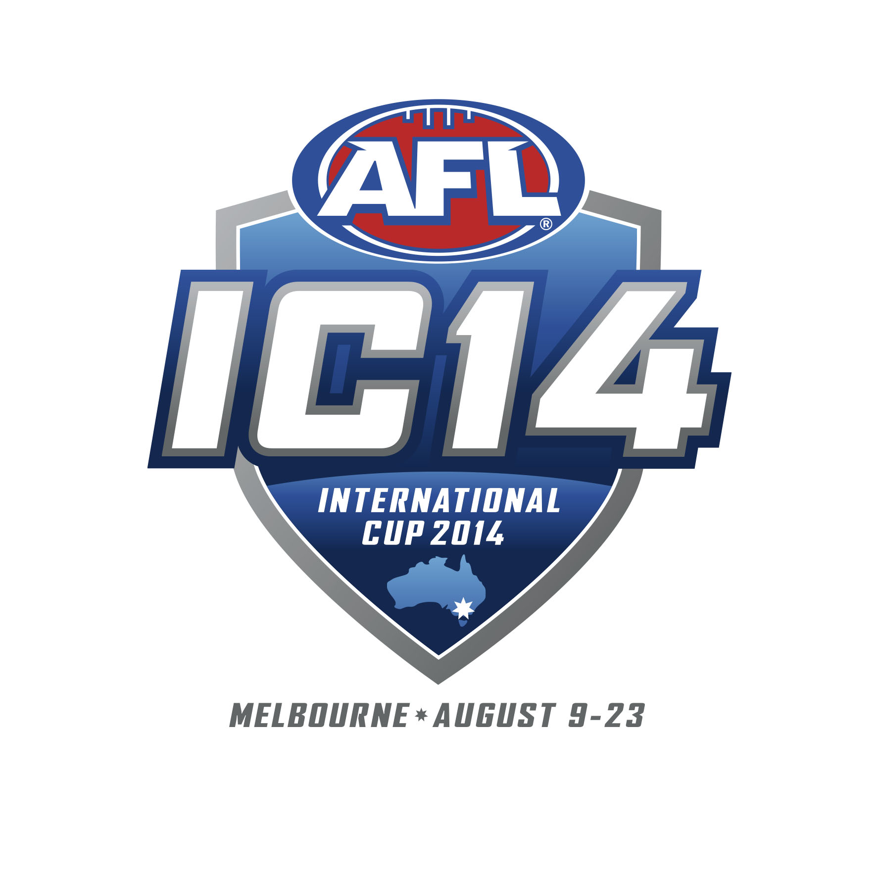 2014 AFL International Cup Logo