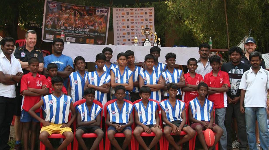 The first Tamil Kangaroos team at NC12 in Kerala
